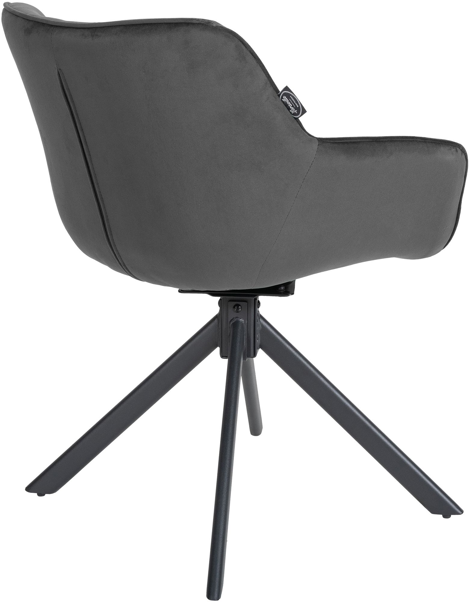 Silla de comedor Westport en terciopelo