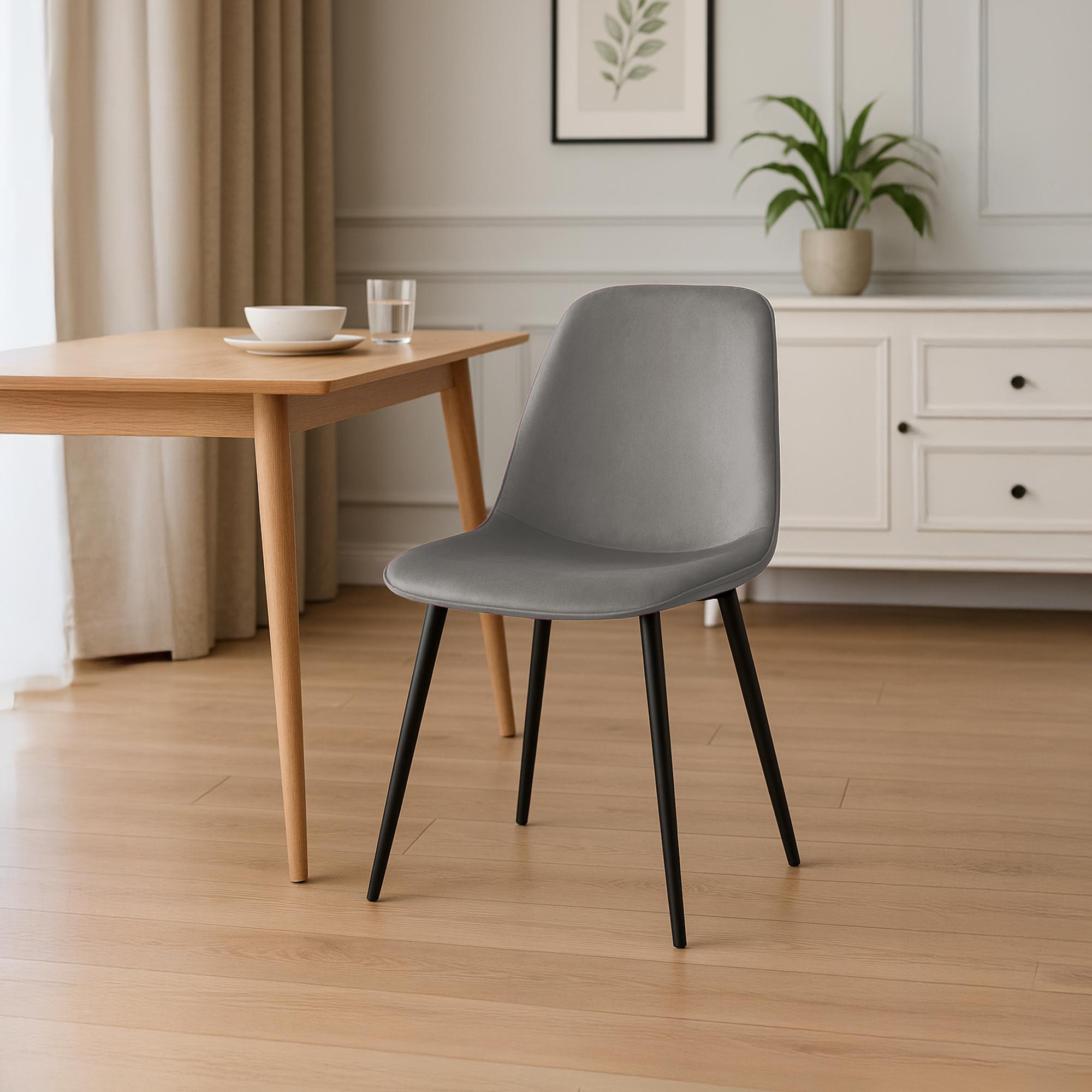 Set de 4 sillas de comedor Maryam