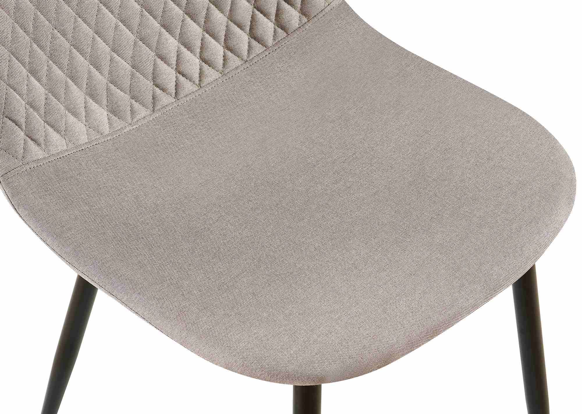 Set de 4 sillas de comedor Giverny en tela o terciopelo
