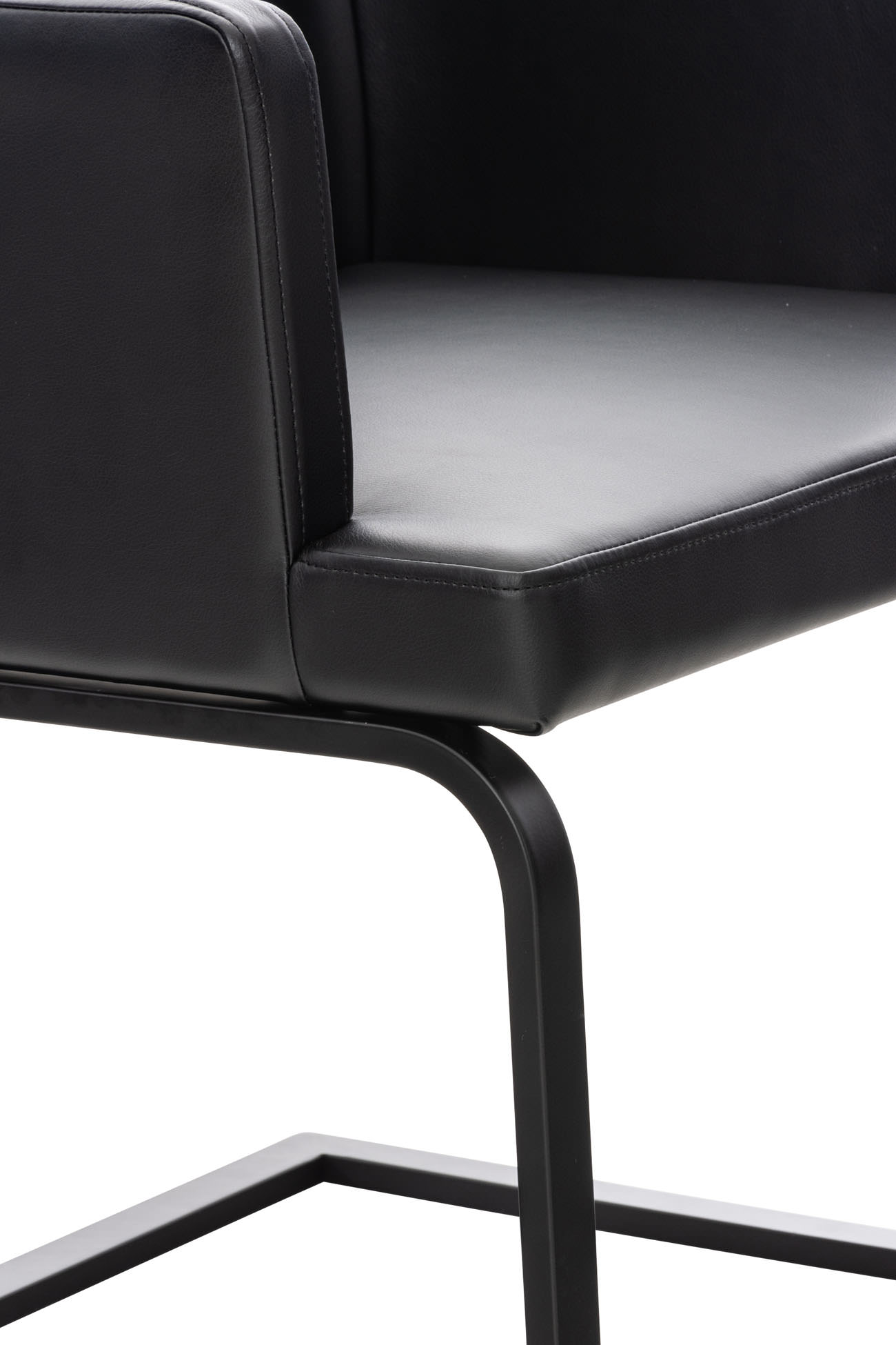 Silla Cantiléver Aberford en Cuero PU