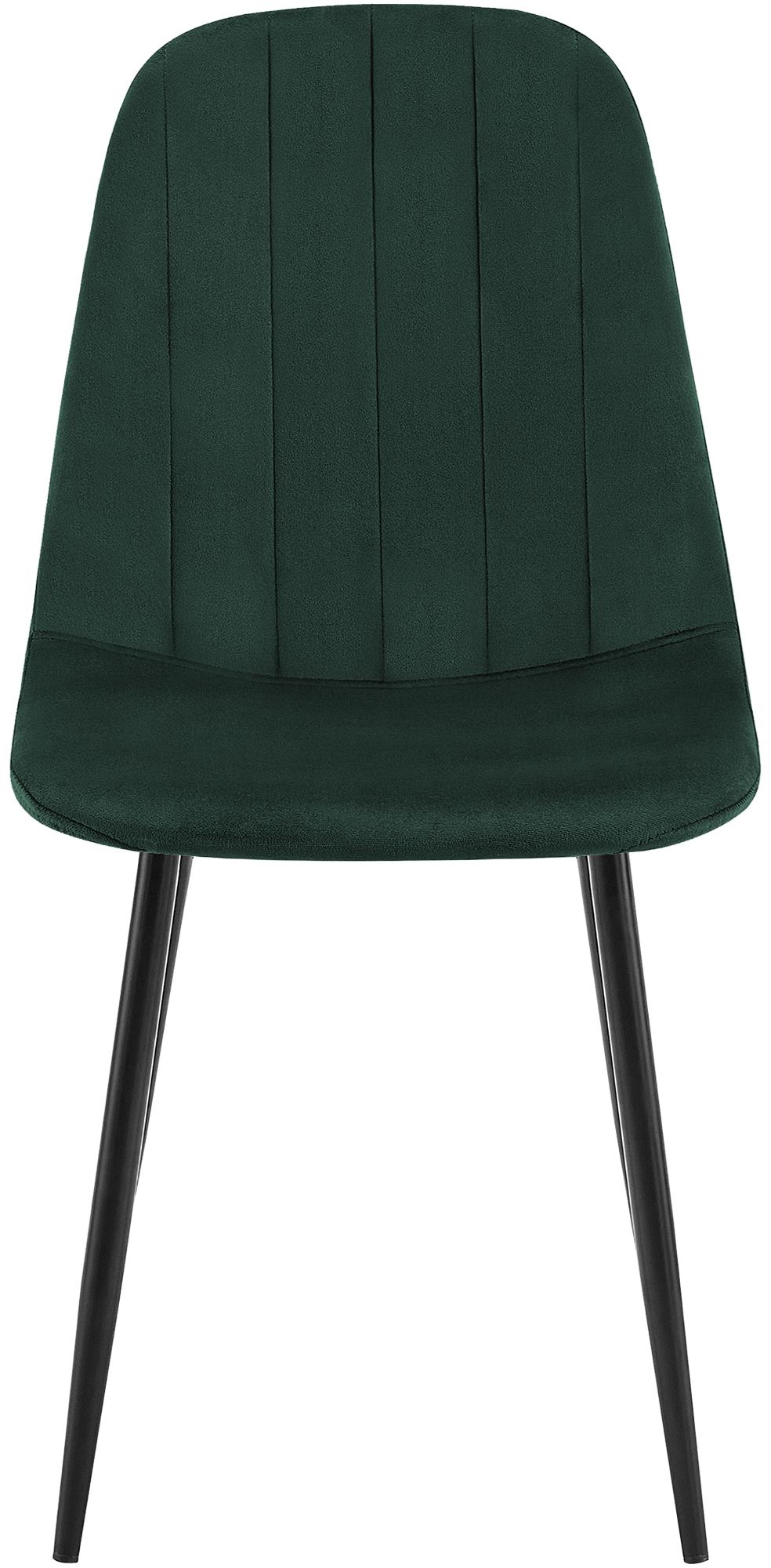 Silla de comedor Baxter de terciopelo