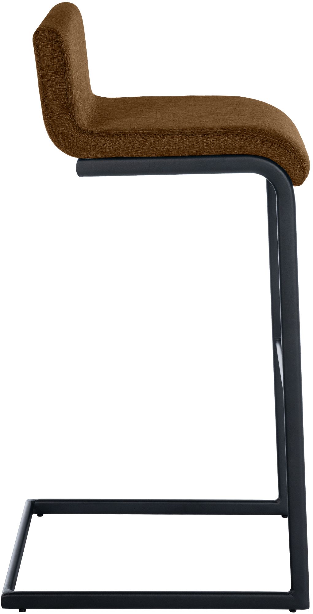 Set de 2 Taburetes de Bar Newport, Estructura de Metal Negro