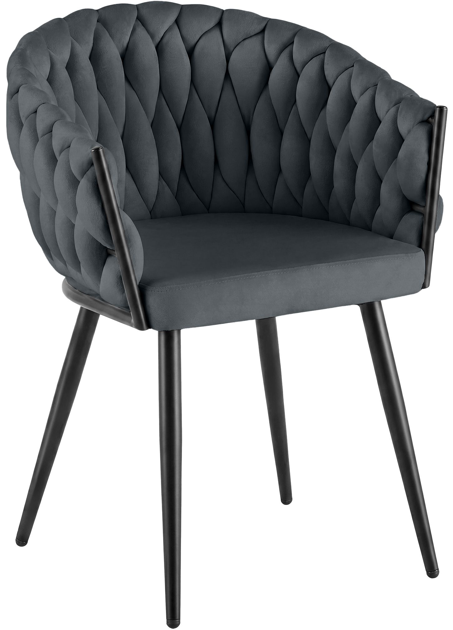 Silla de comedor Molise de terciopelo elegante y cómoda para tu hogar