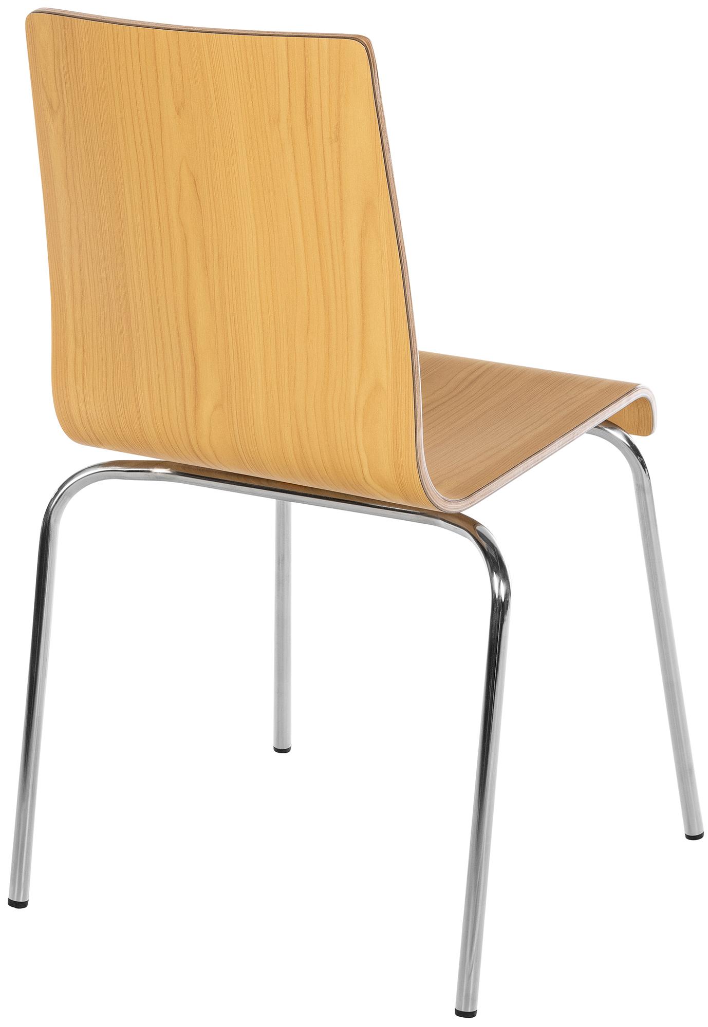 Set de 4 sillas apilables Gahanna