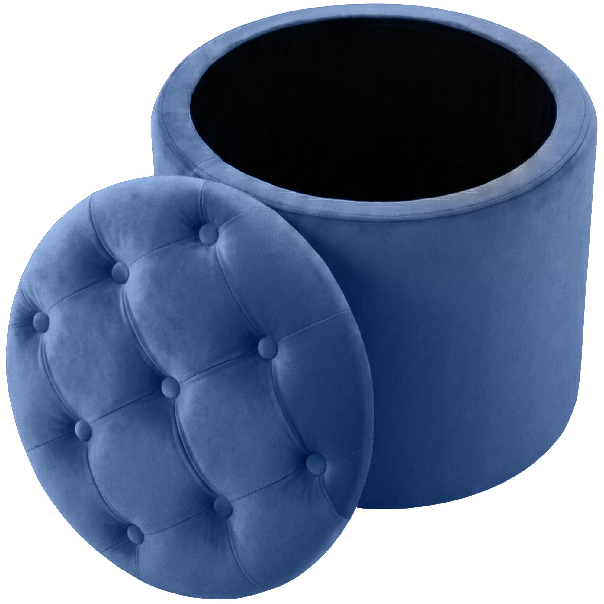 Taburete Pantin de terciopelo