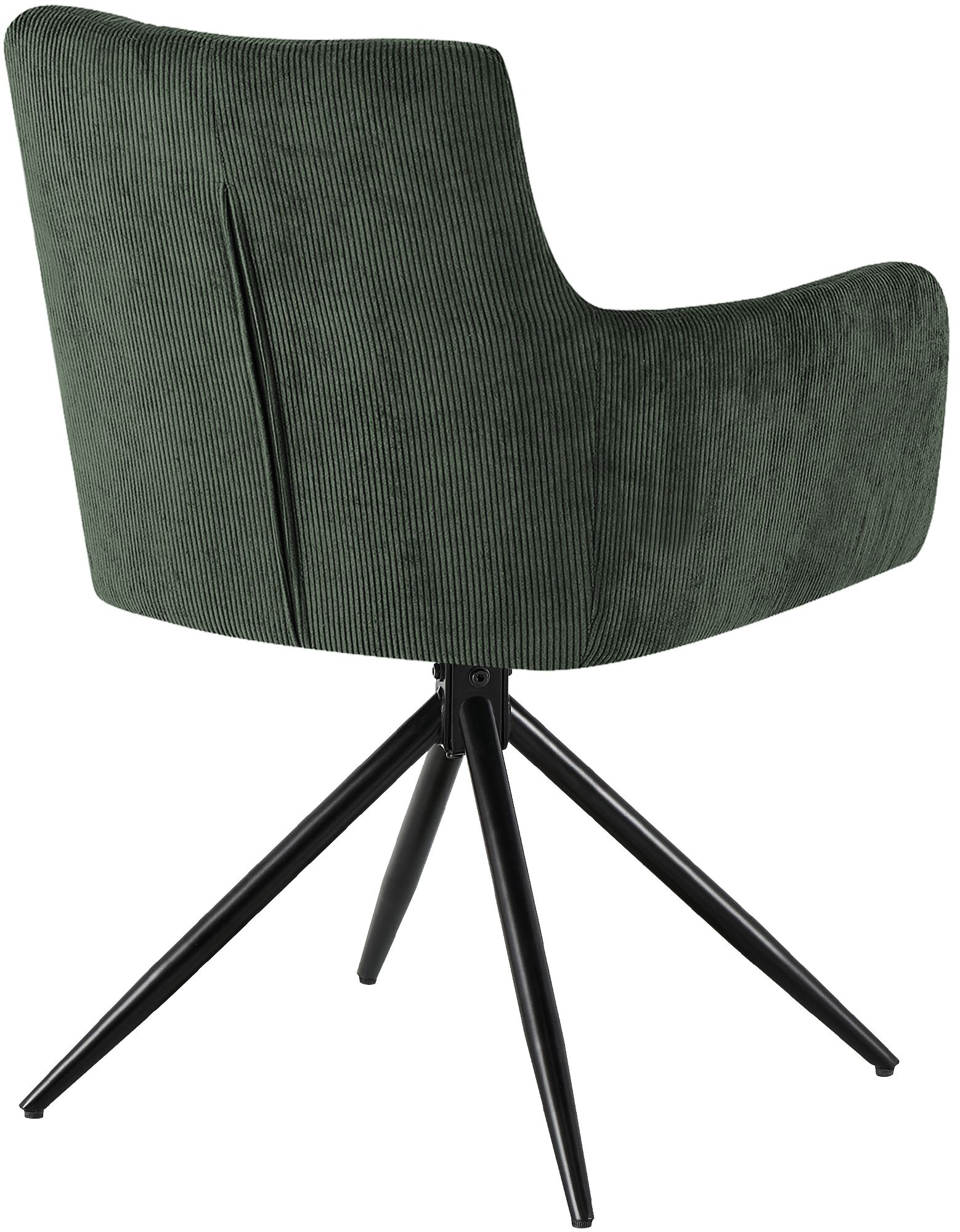 Silla de comedor Jonah de pana