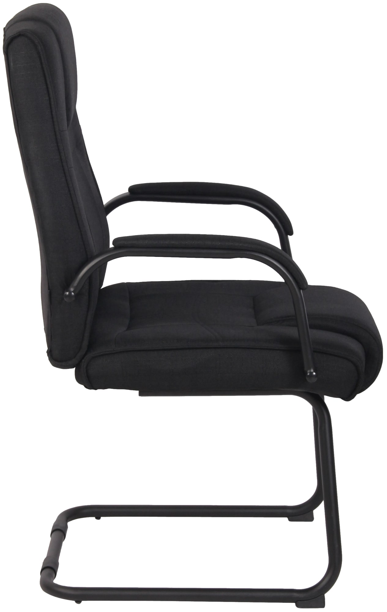 Set de 2 sillas cantilever XXL Attila en tela