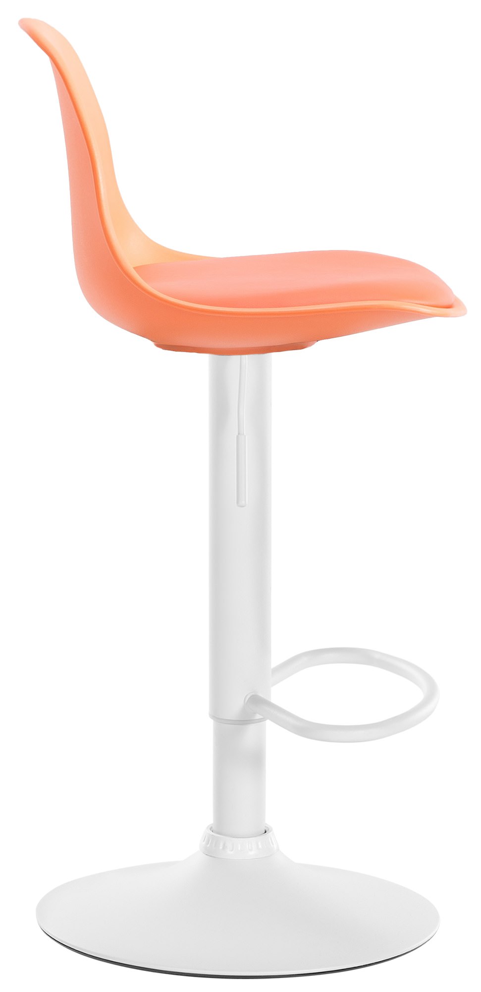 Taburete Kiel Estructura de Plástico & Asiento de Polipiel