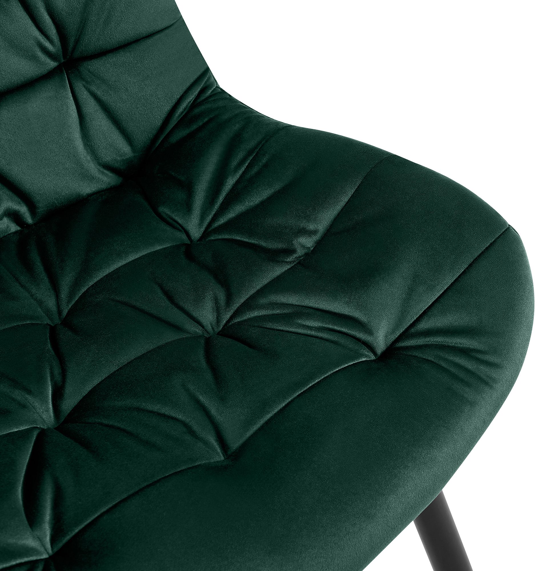 Silla de comedor de terciopelo Rossford