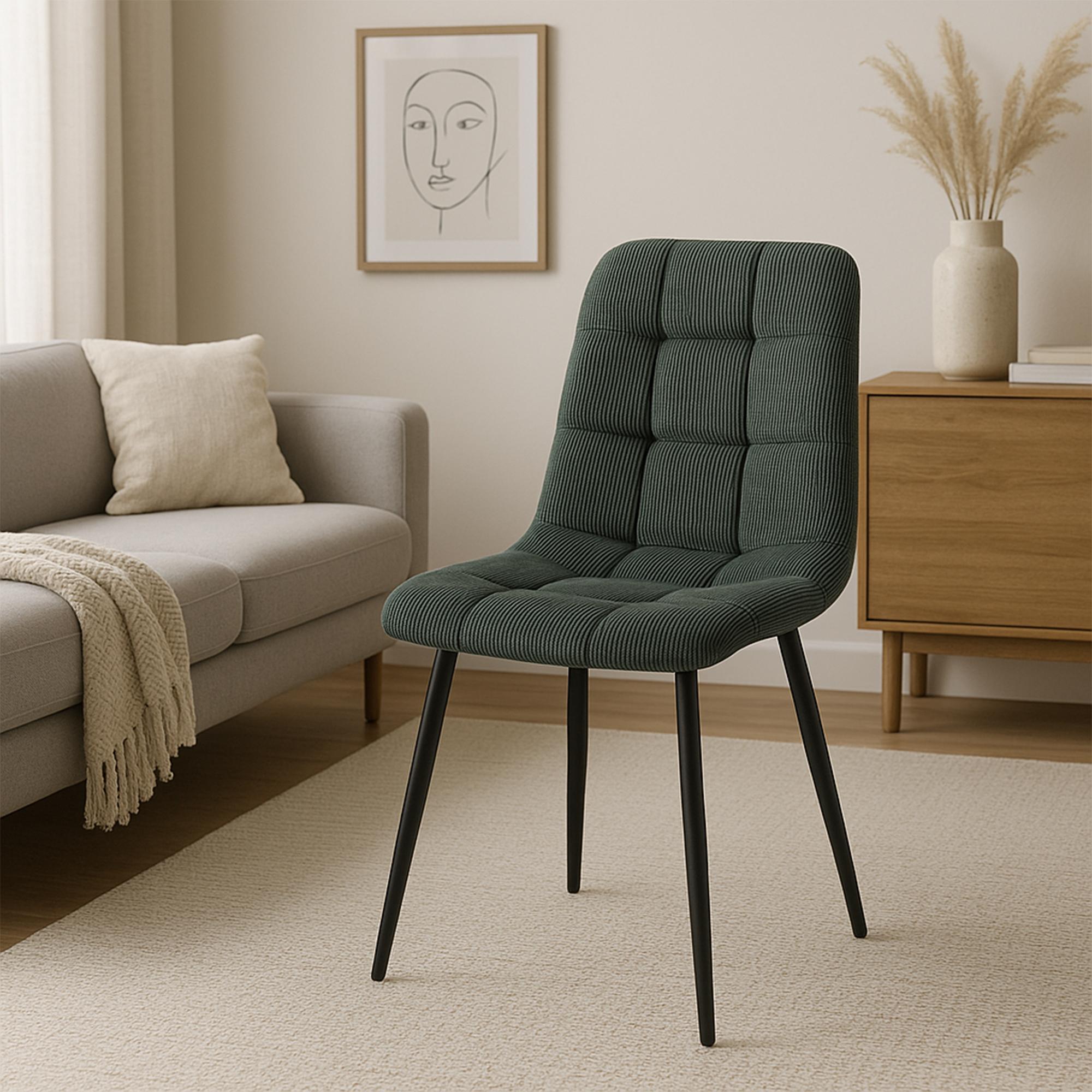 Silla de comedor Antibes Cord