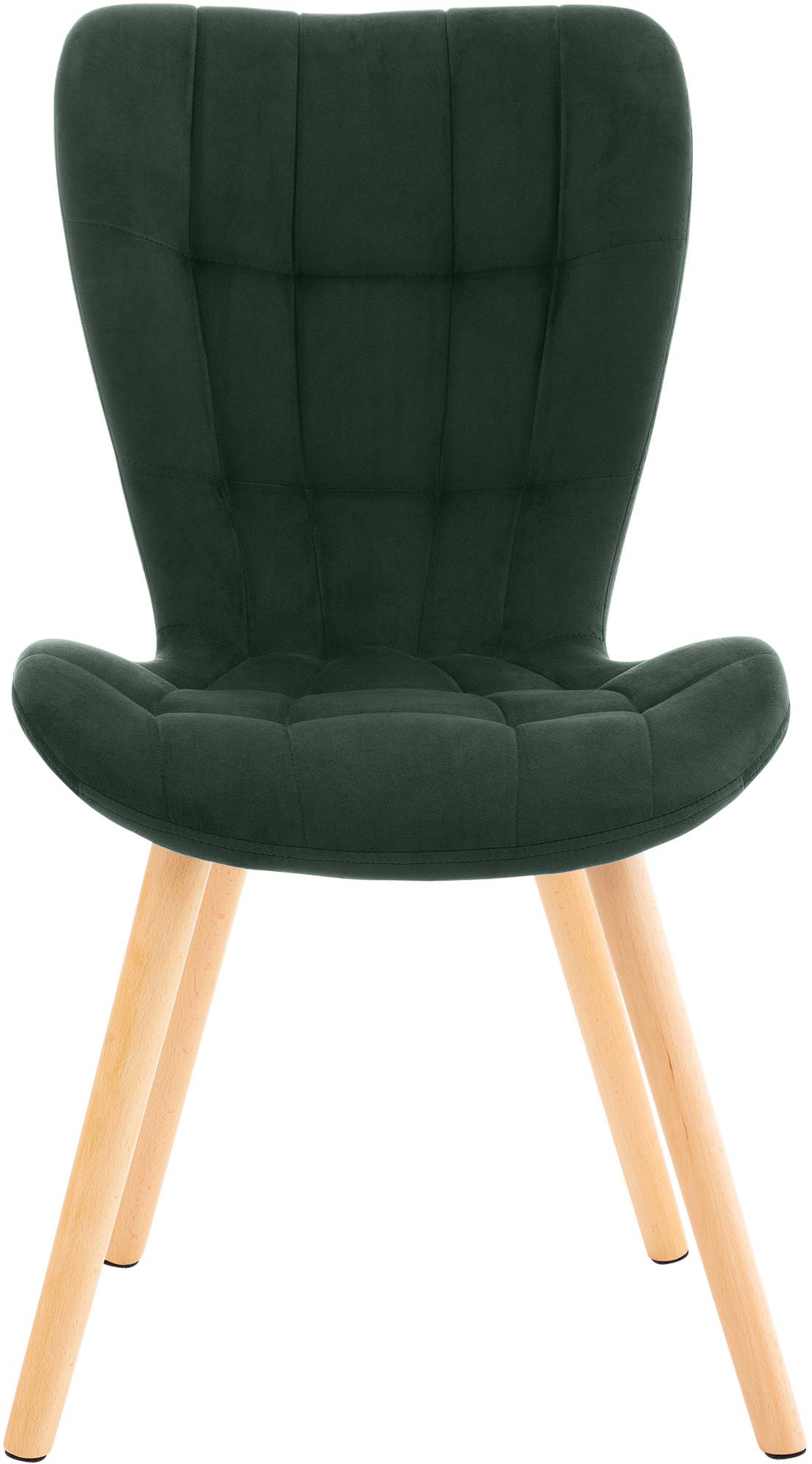 Set de 2 sillas de comedor Elda