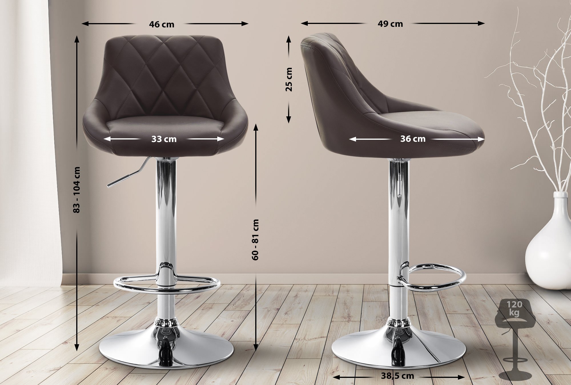 Taburete De Bar Lazio