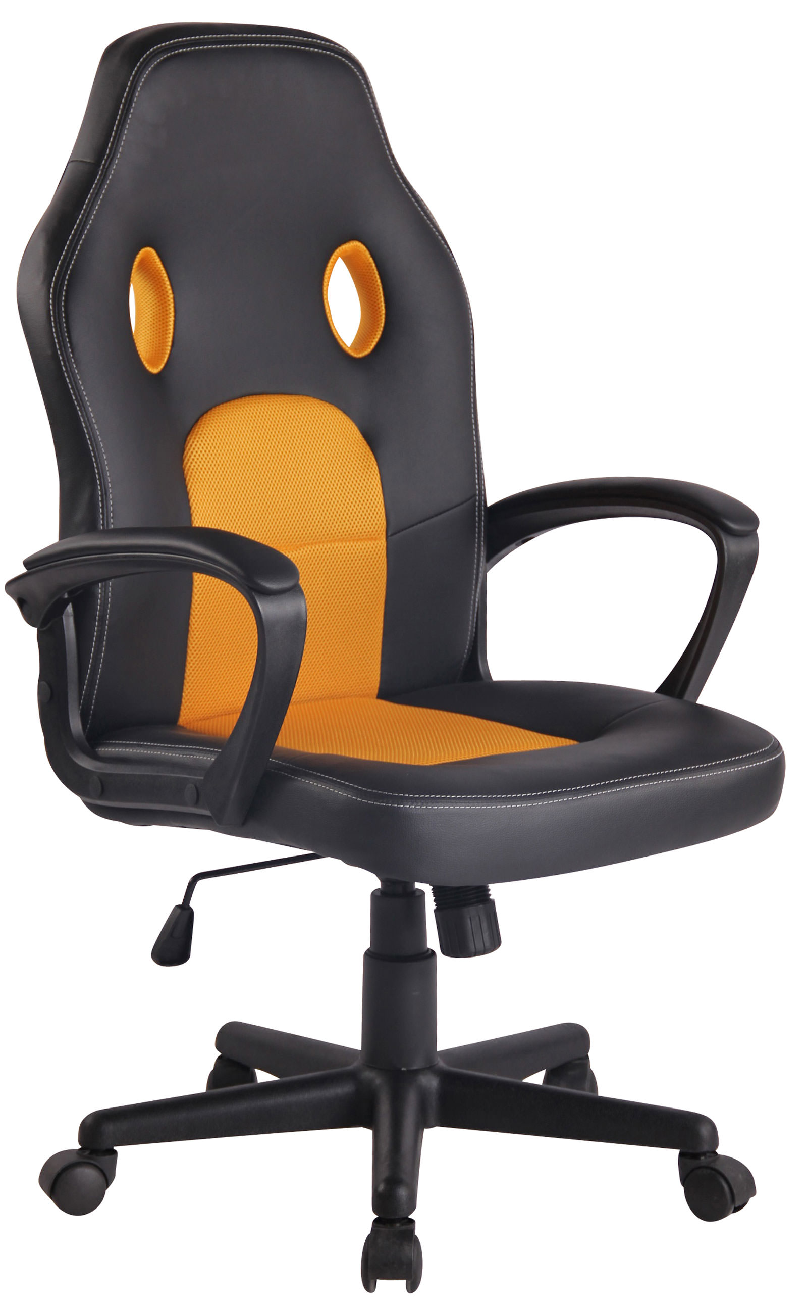 Silla de oficina Elbing en Cuero PU