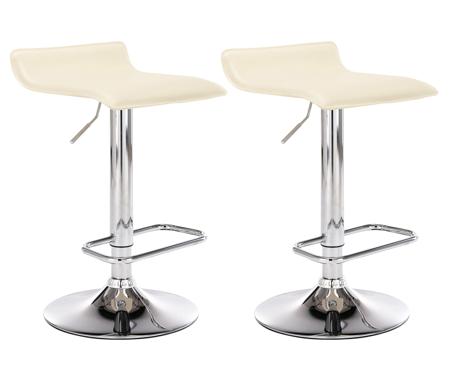 Set De 2 Taburetes Dyn en Cuero PU