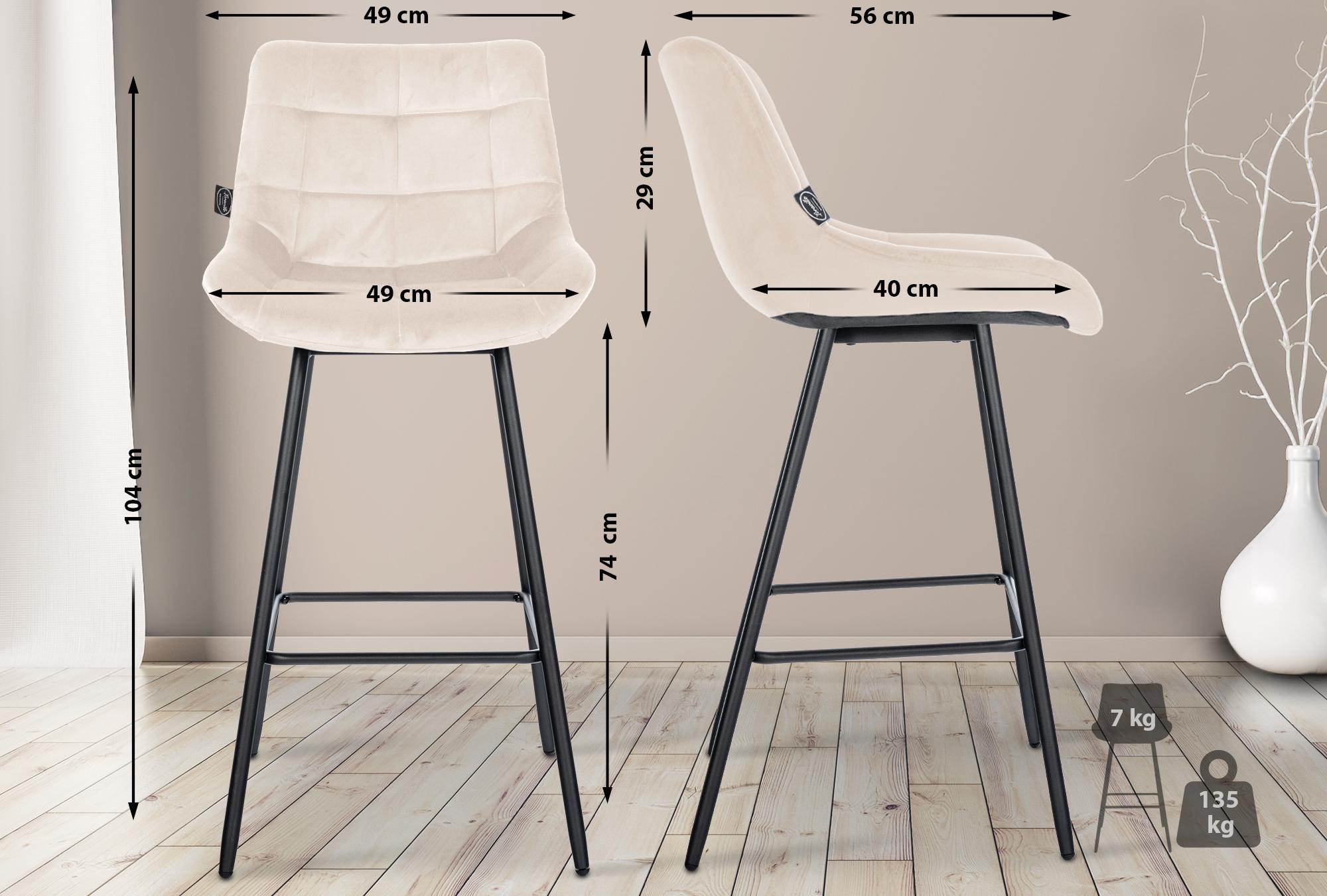 Taburete de bar Weston