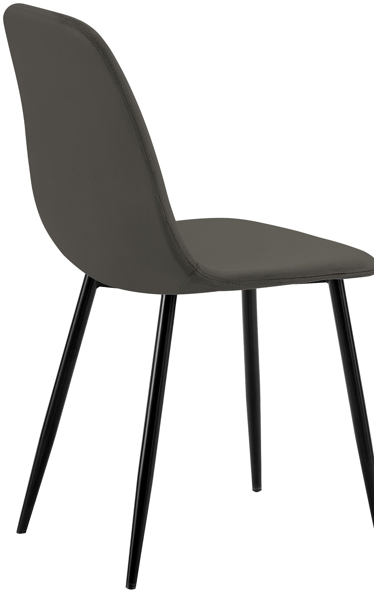 Silla de comedor Baxter de terciopelo