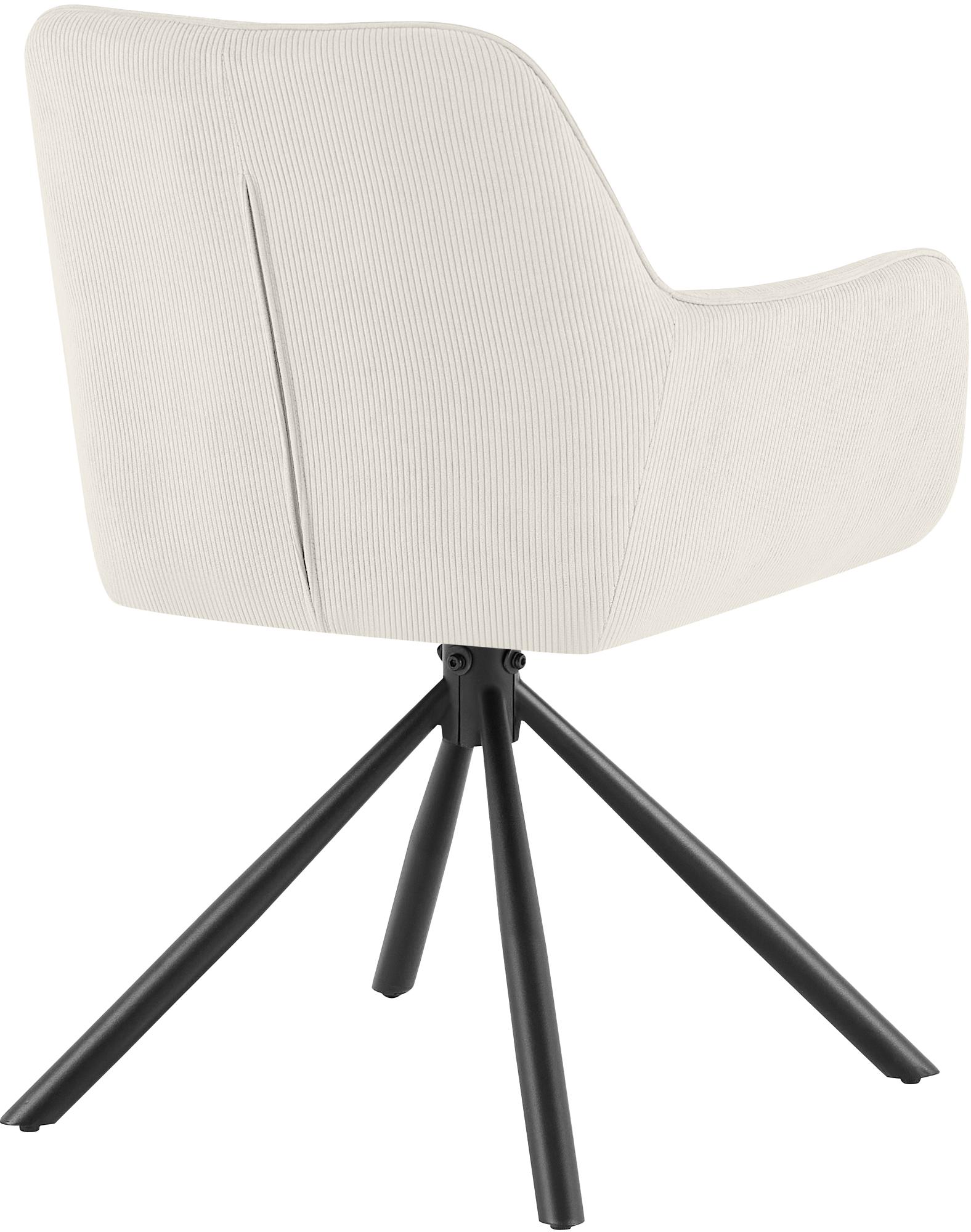 Silla de comedor Tipton de pana