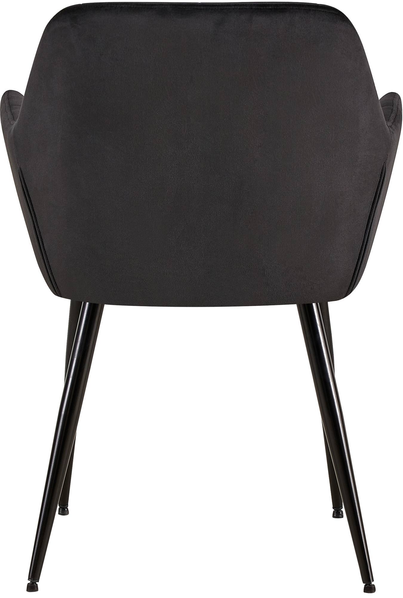 Set de 2 Sillas de salón Emia en terciopelo
