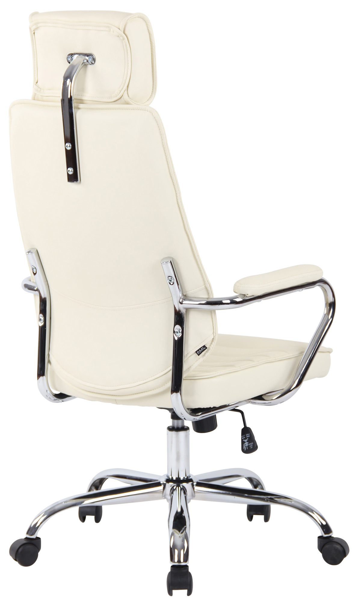 Silla de oficina Rako de cuero auténtico