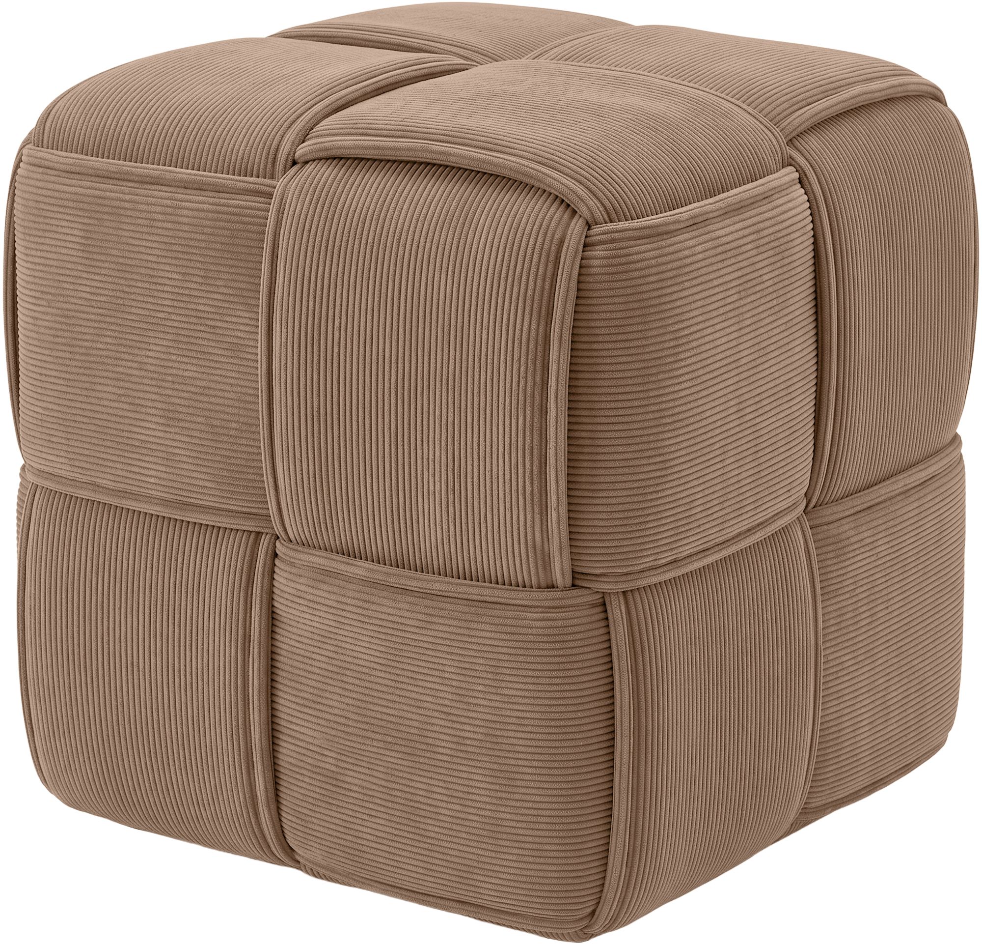 Taburete de pana Forinta elegante y cómodo para cualquier espacio