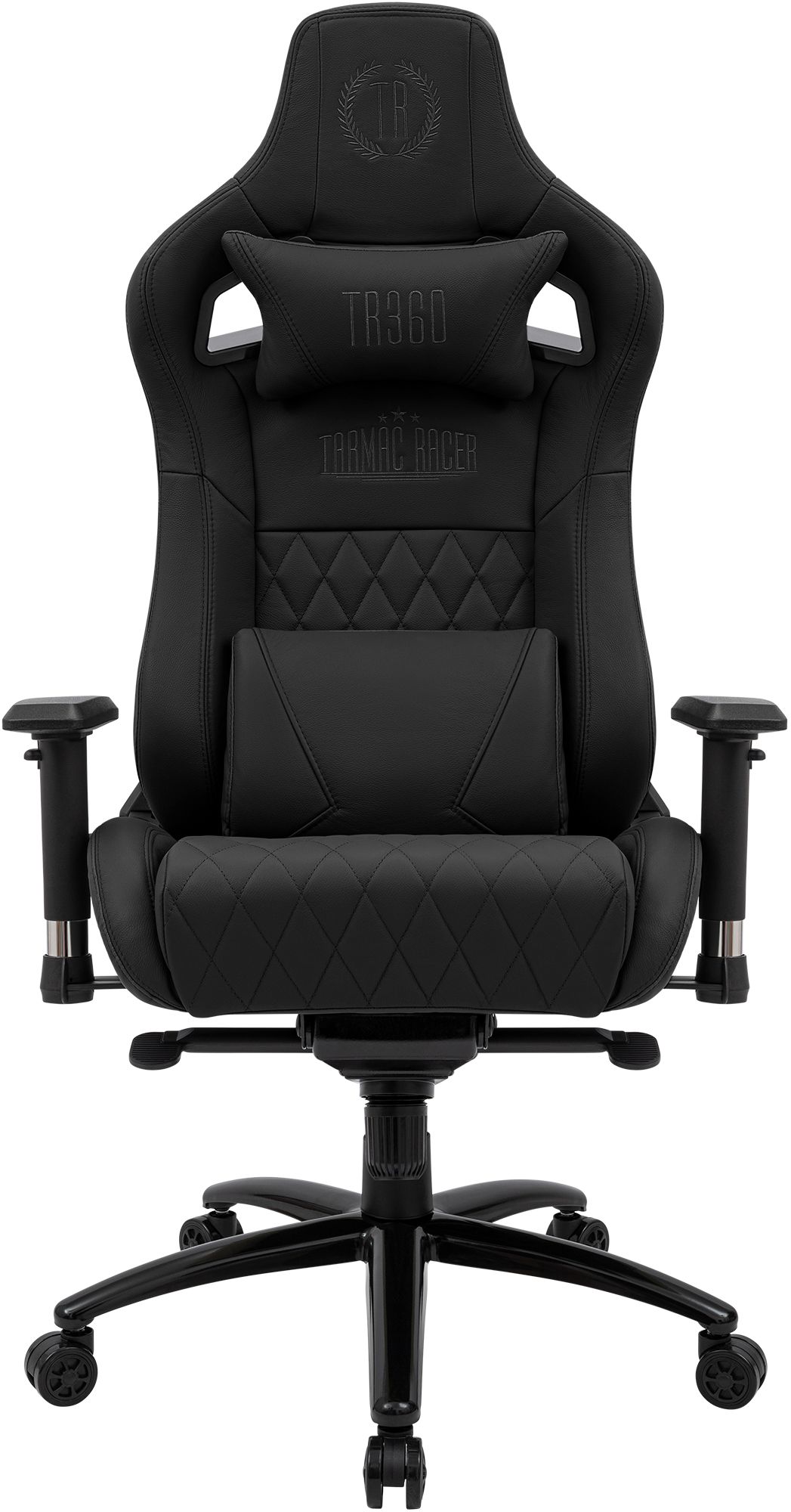 Silla de oficina Keren de cuero genuino