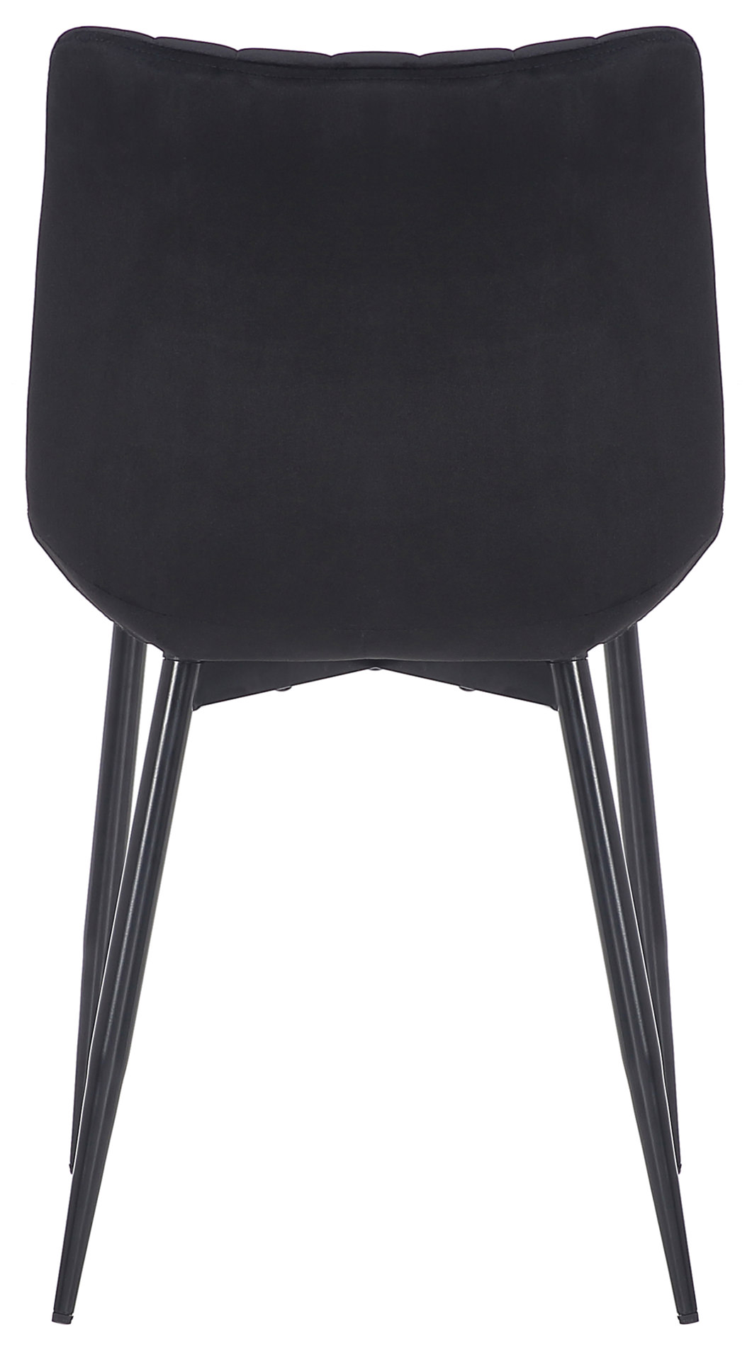 Set de 2 Sillas de comedor Rahden en terciopelo