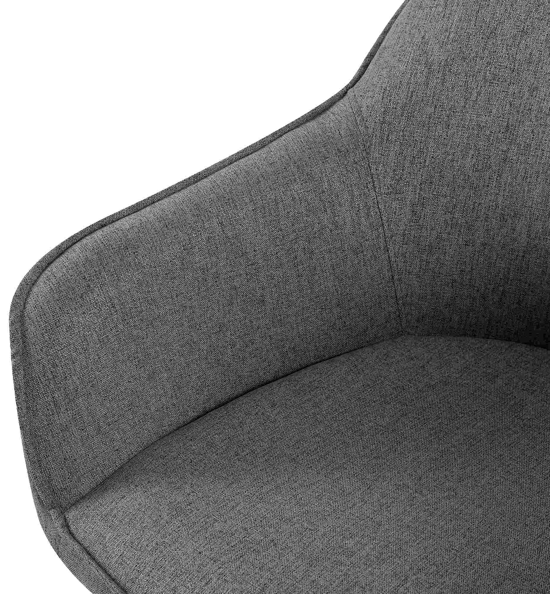 Silla de comedor Boise tapizada en tela