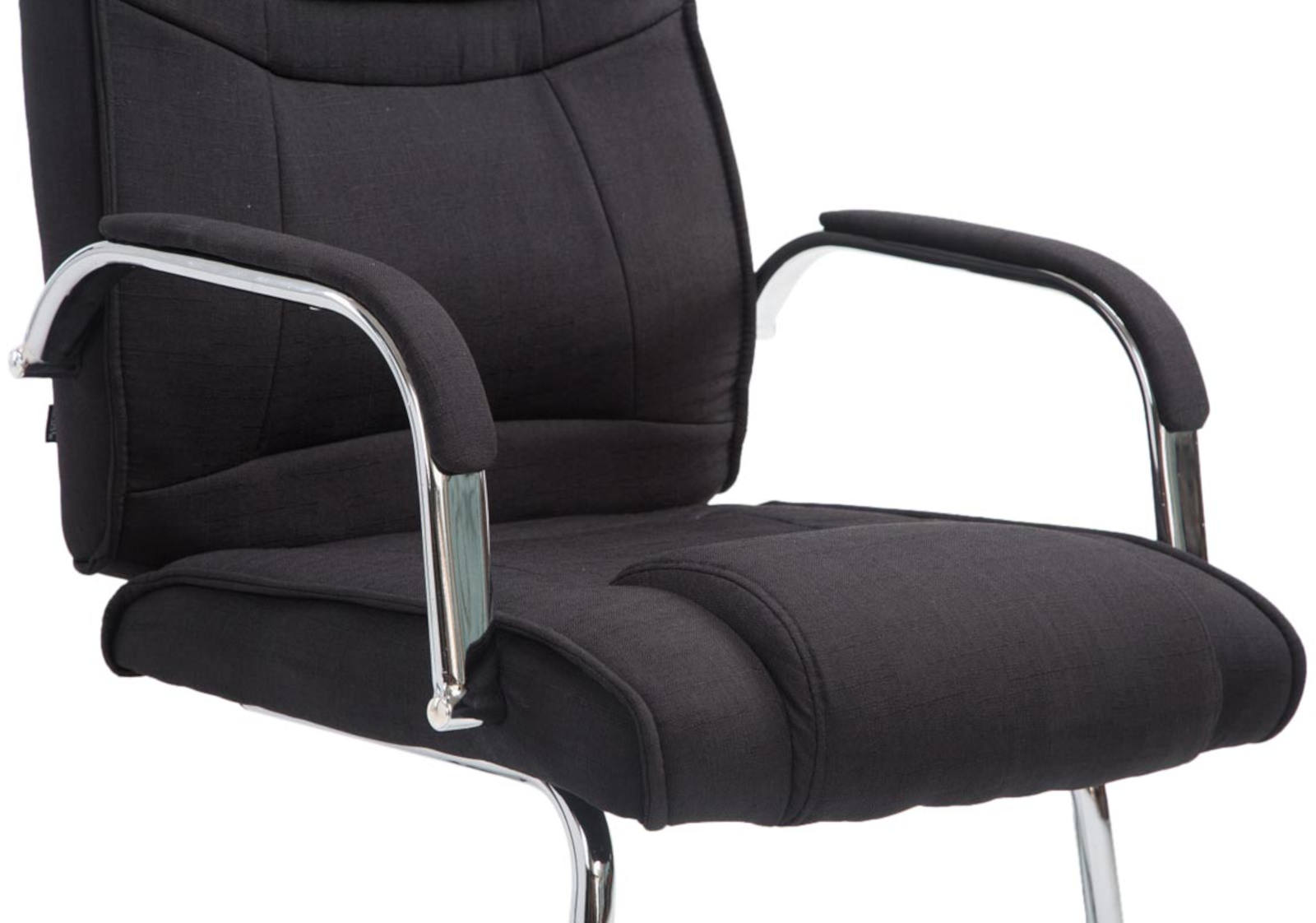 Set de 2 sillas cantilever XXL Attila en tela