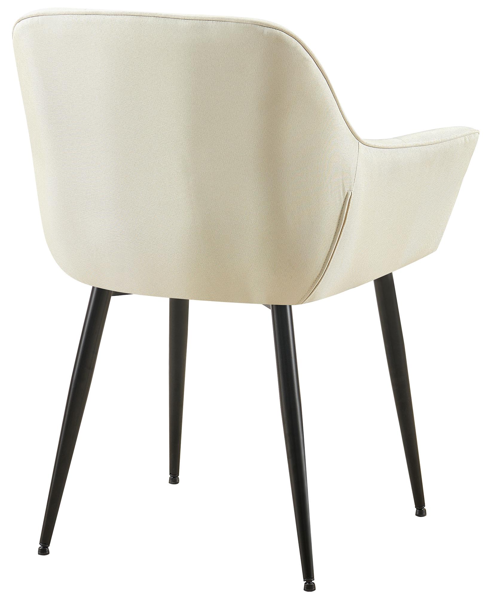 Silla de comedor Roseville en tela o polipiel