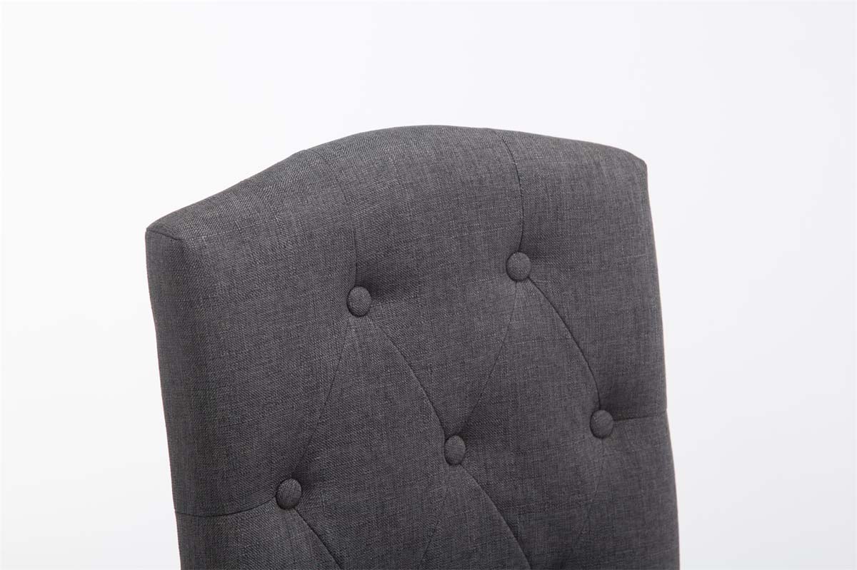 Set 2x Taburetes de Bar Louise en Tela