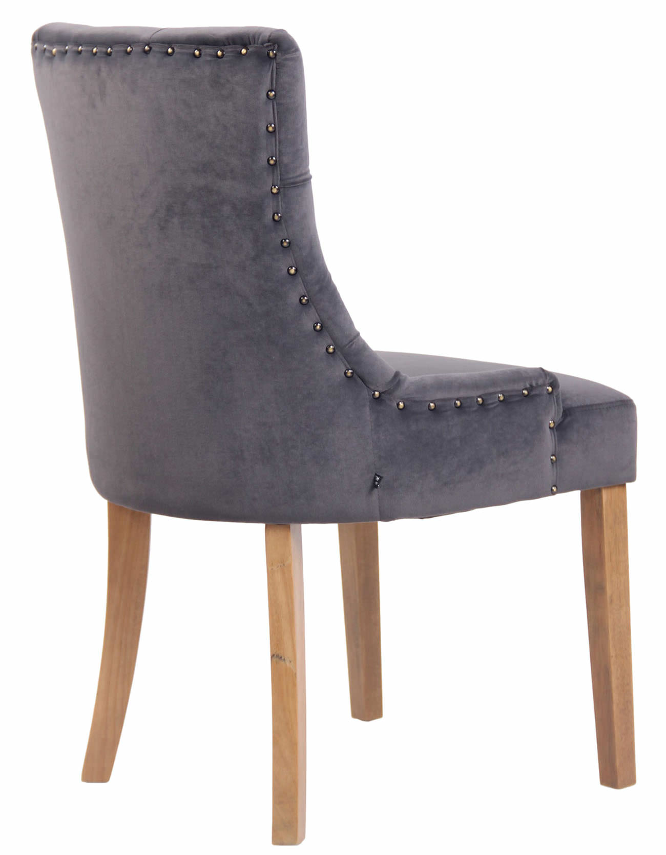Silla De Comedor Aberdeen En Terciopelo