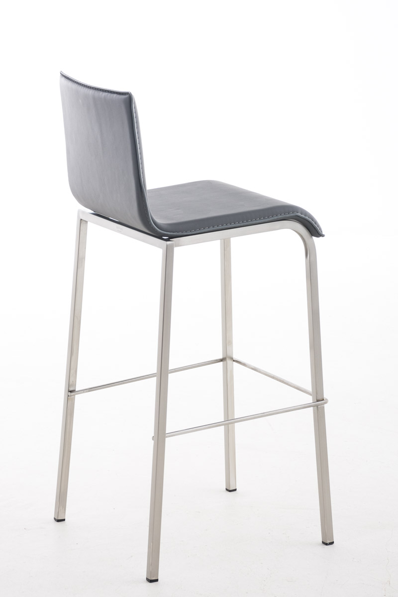 Taburete Avola con Base de Acero Inoxidable