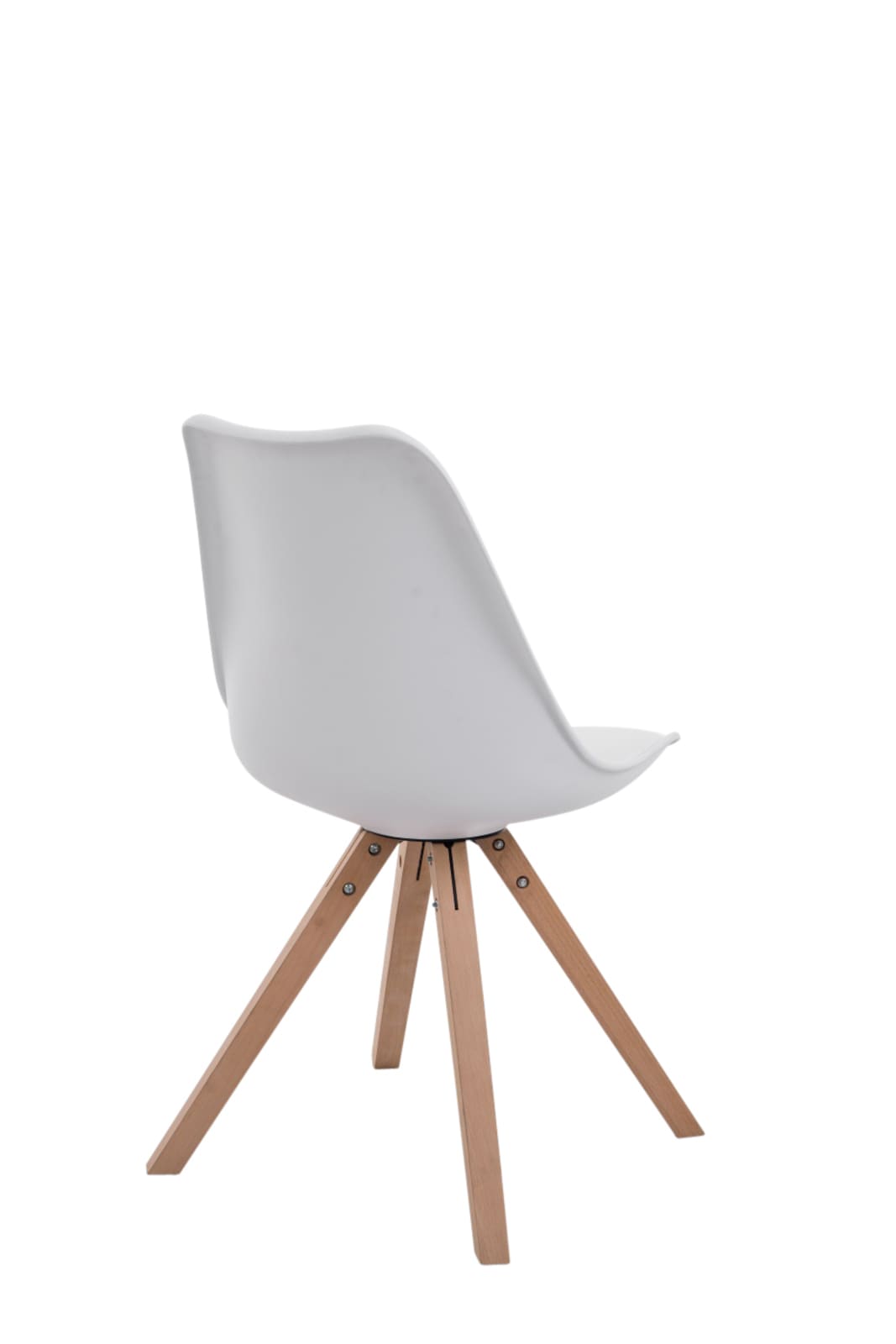 Set de 4 sillas para comedor Toulouse Square en polipiel