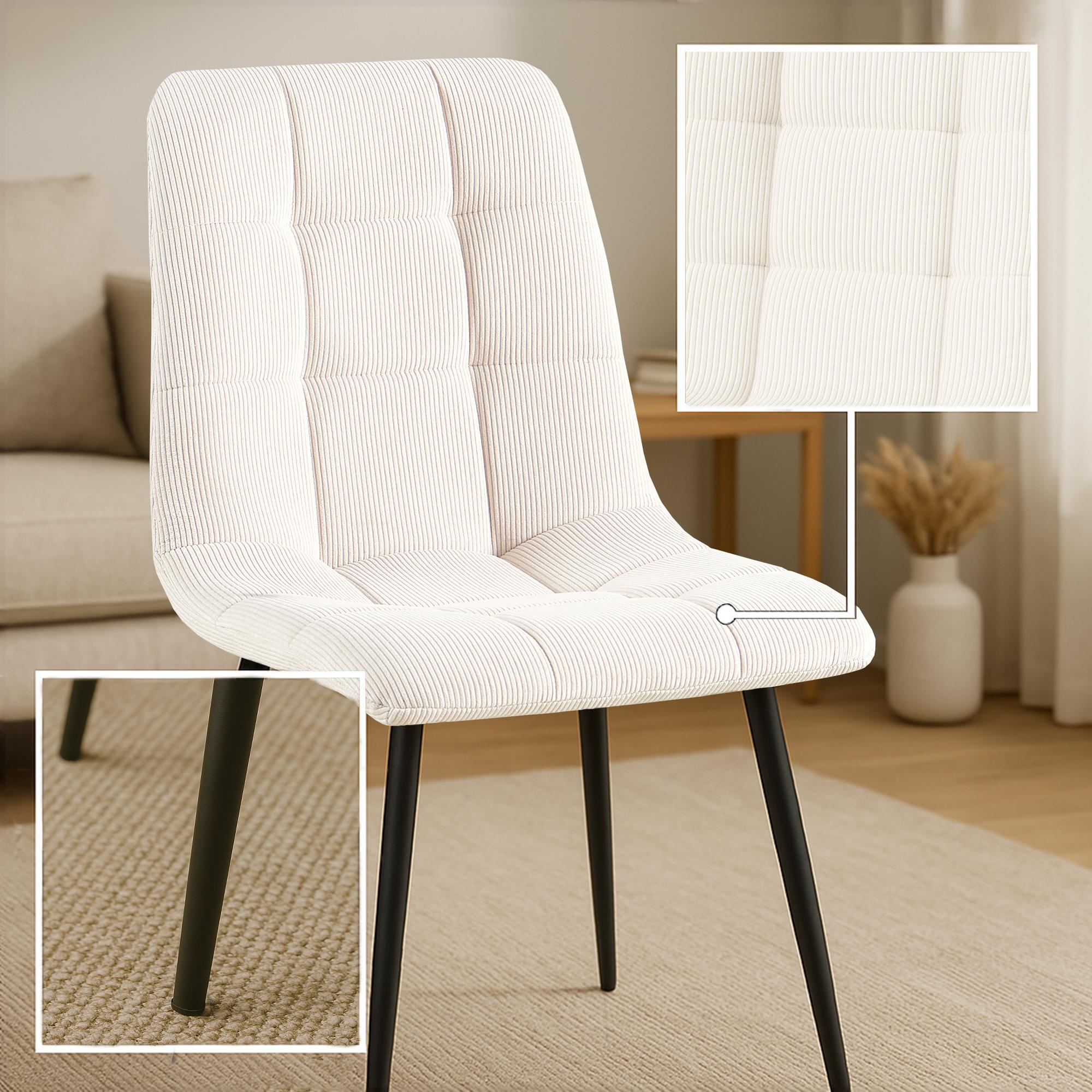 Silla de comedor Antibes Cord