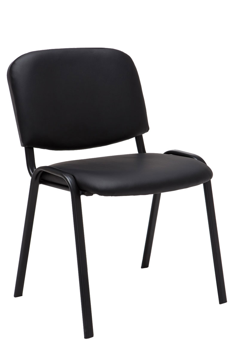 Set De 4 Sillas De Reuniones Ken En Cuero PU