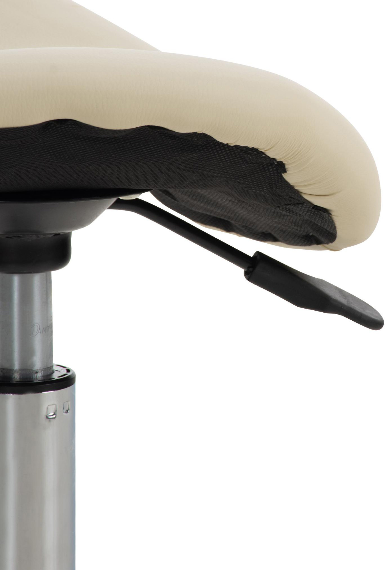 Set de 2 Taburetes de tabajo Reno en polipiel