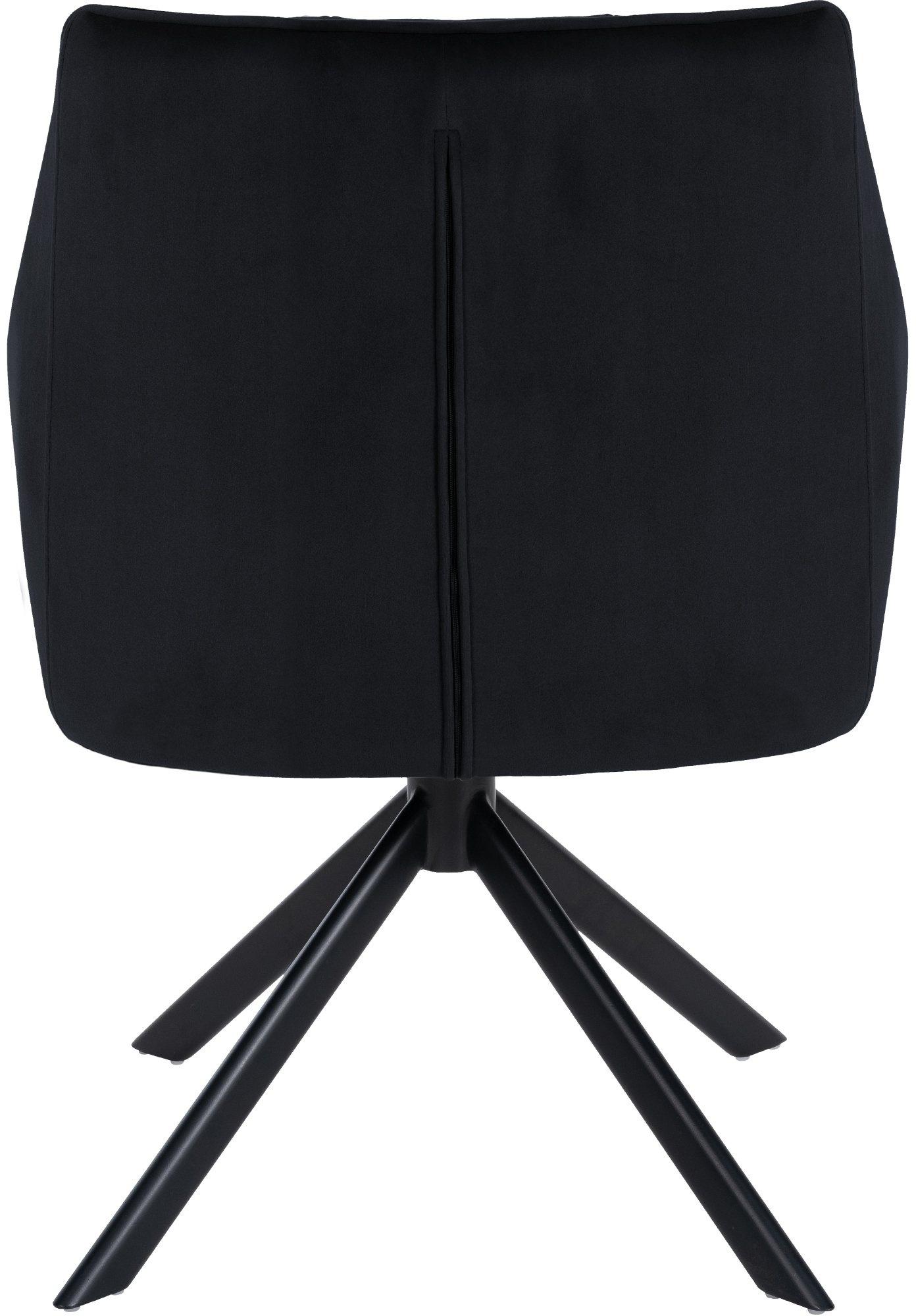 Silla de comedor Swing en terciopelo