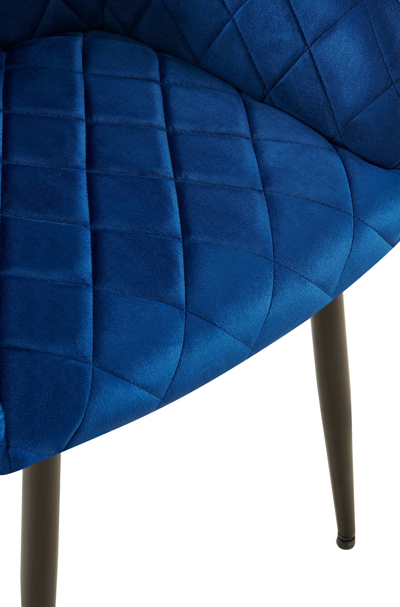 Silla de comedor Monett terciopelo