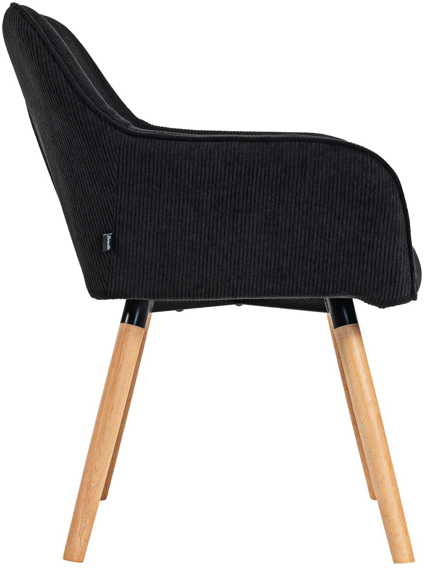 Silla de Comedor Vienna Acolchada de Pana