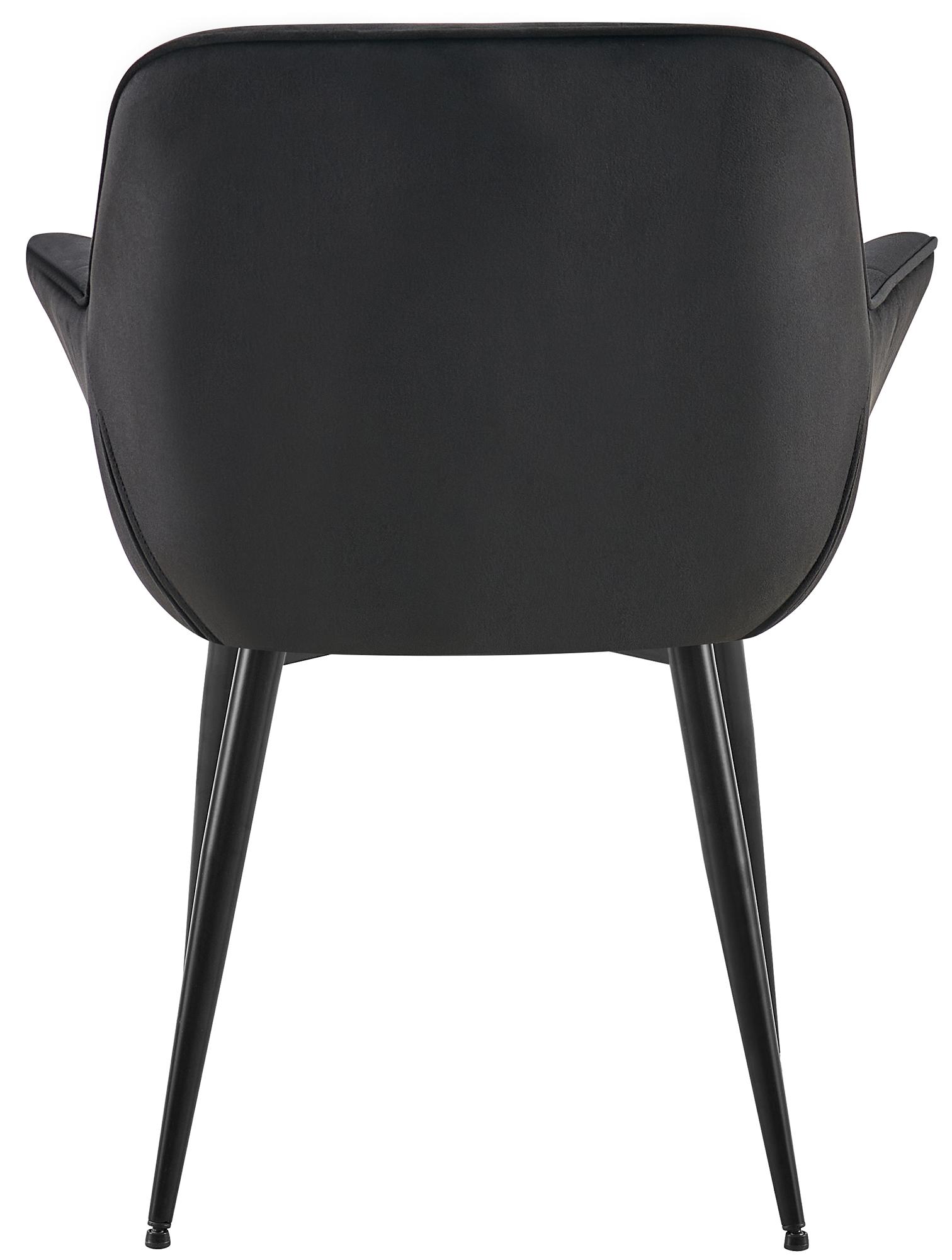 Silla de comedor Roseville en terciopelo