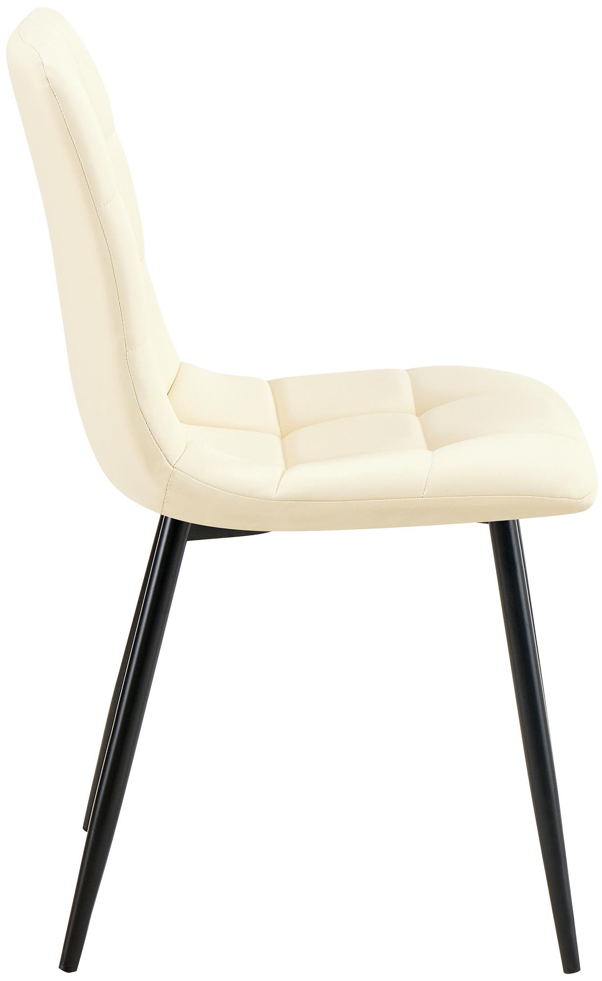 Silla de comedor Antibes tapizada en polipiel
