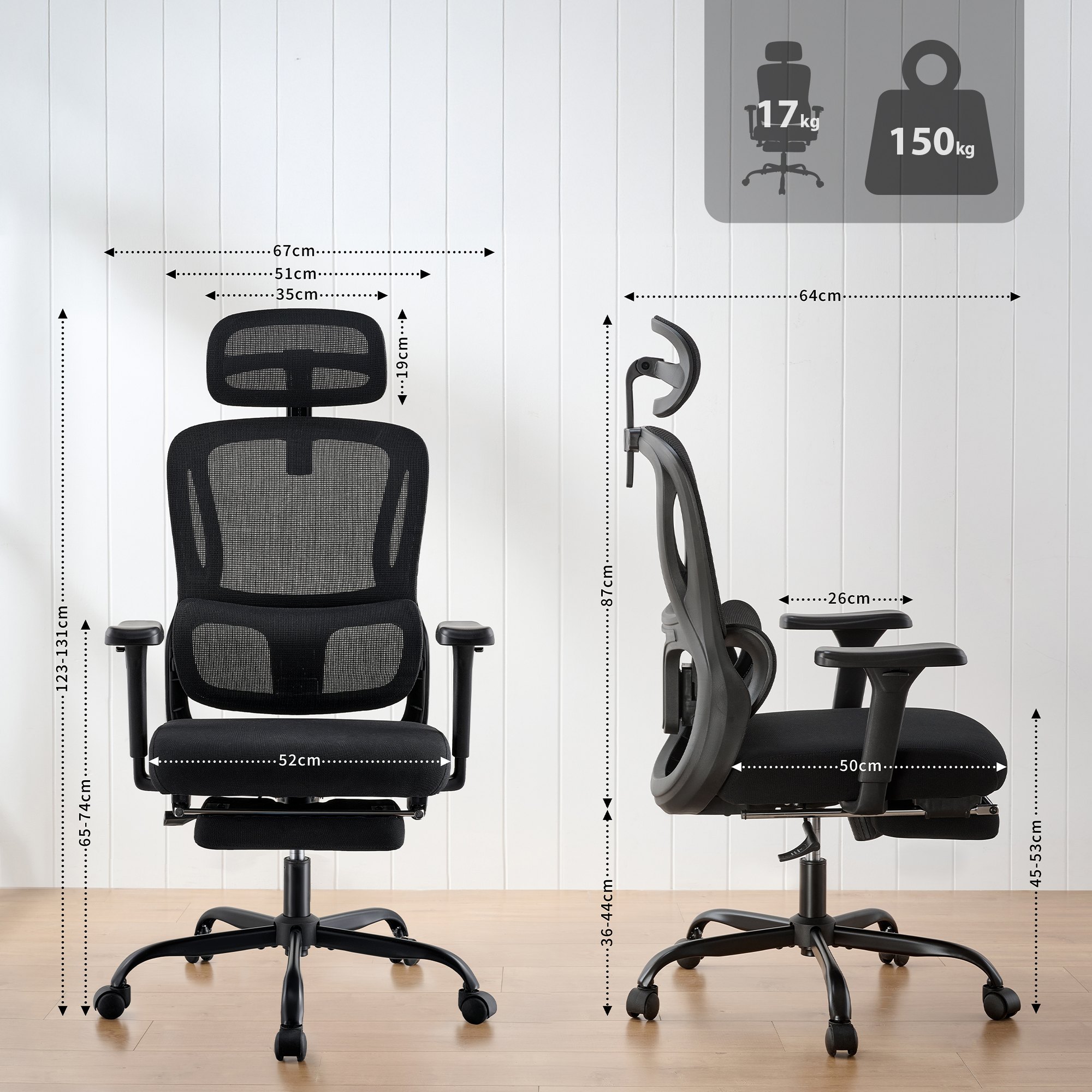 Silla de Oficina Mankato