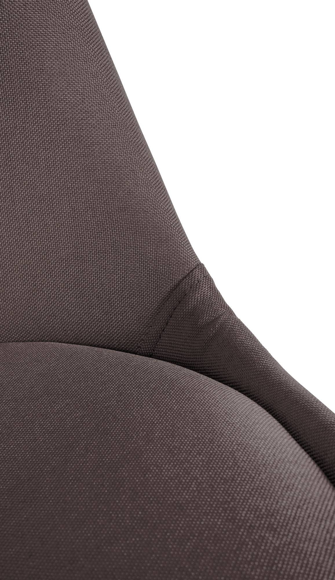 Silla de salón Sofia tapizada en tela