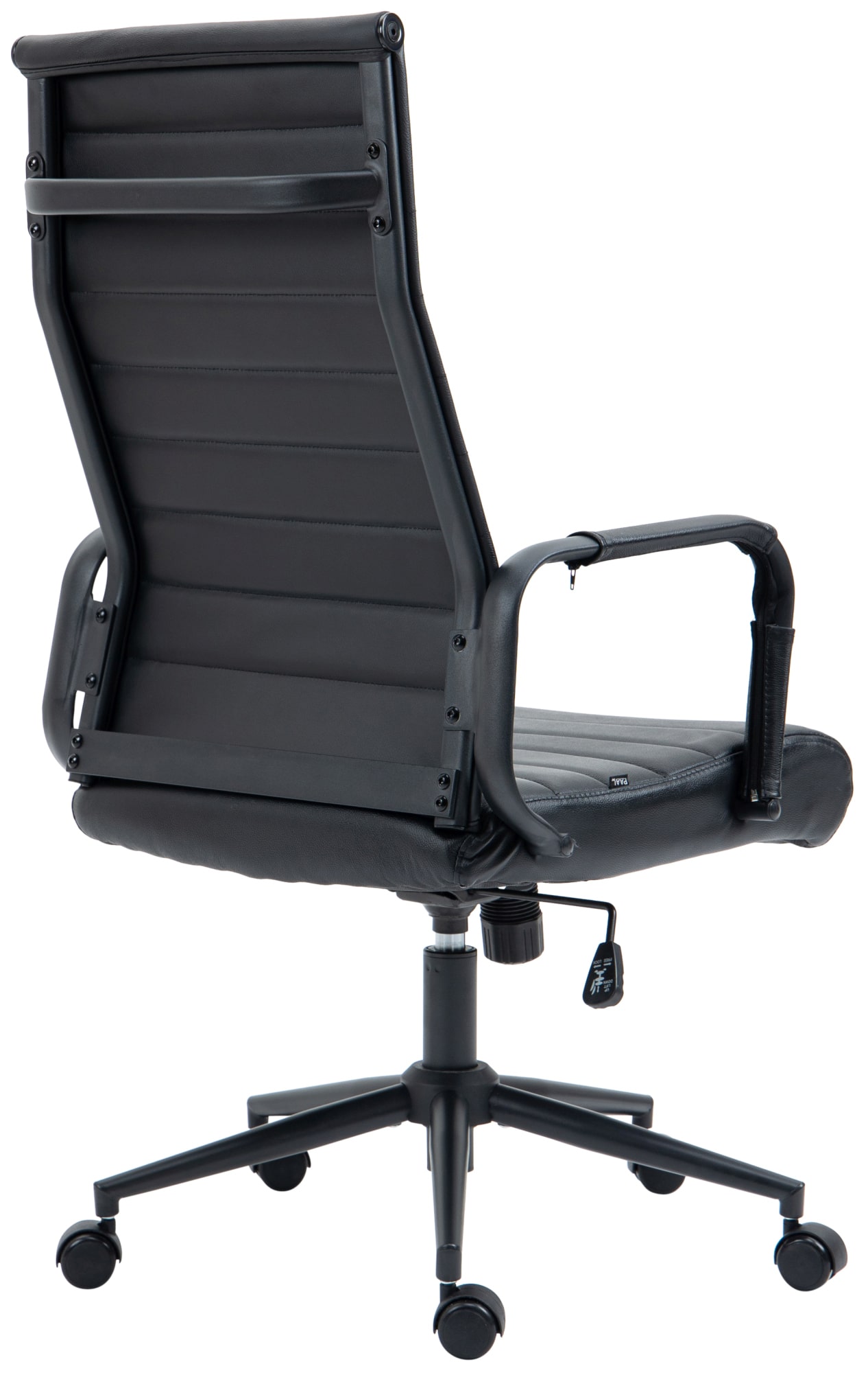 Silla de oficina Kolumbus de cuero auténtico