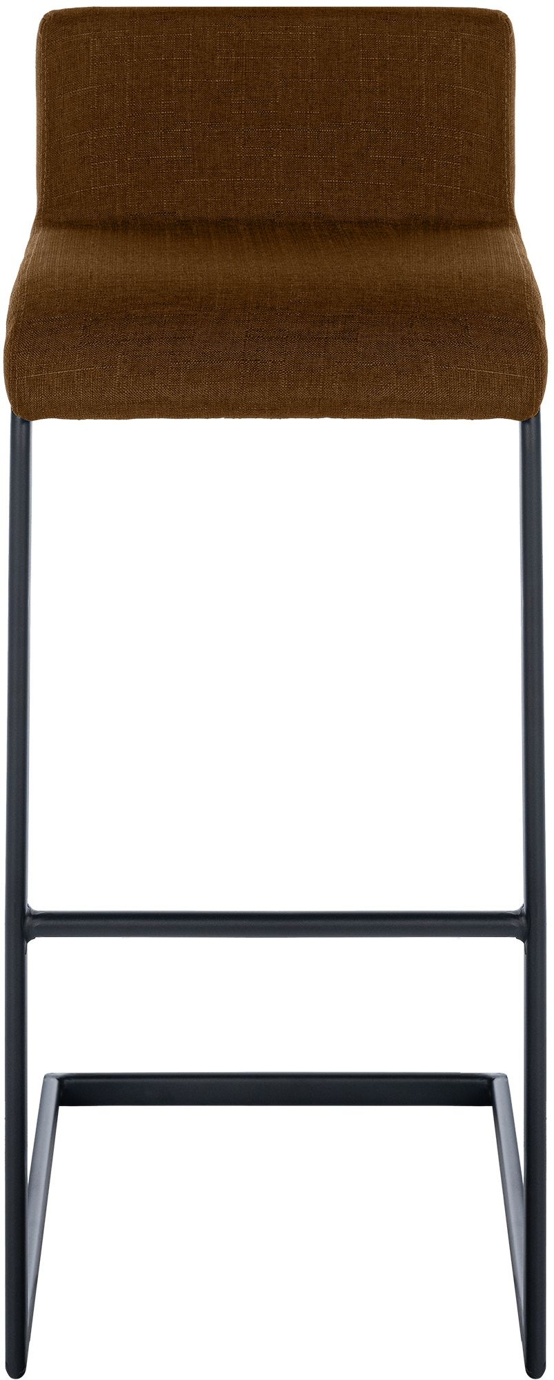 Set de 2 Taburetes de Bar Newport, Estructura de Metal Negro