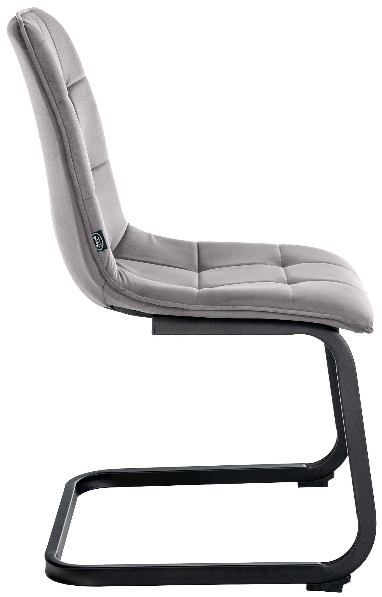 Set de 2 Sillas de comedor Vermont en terciopelo
