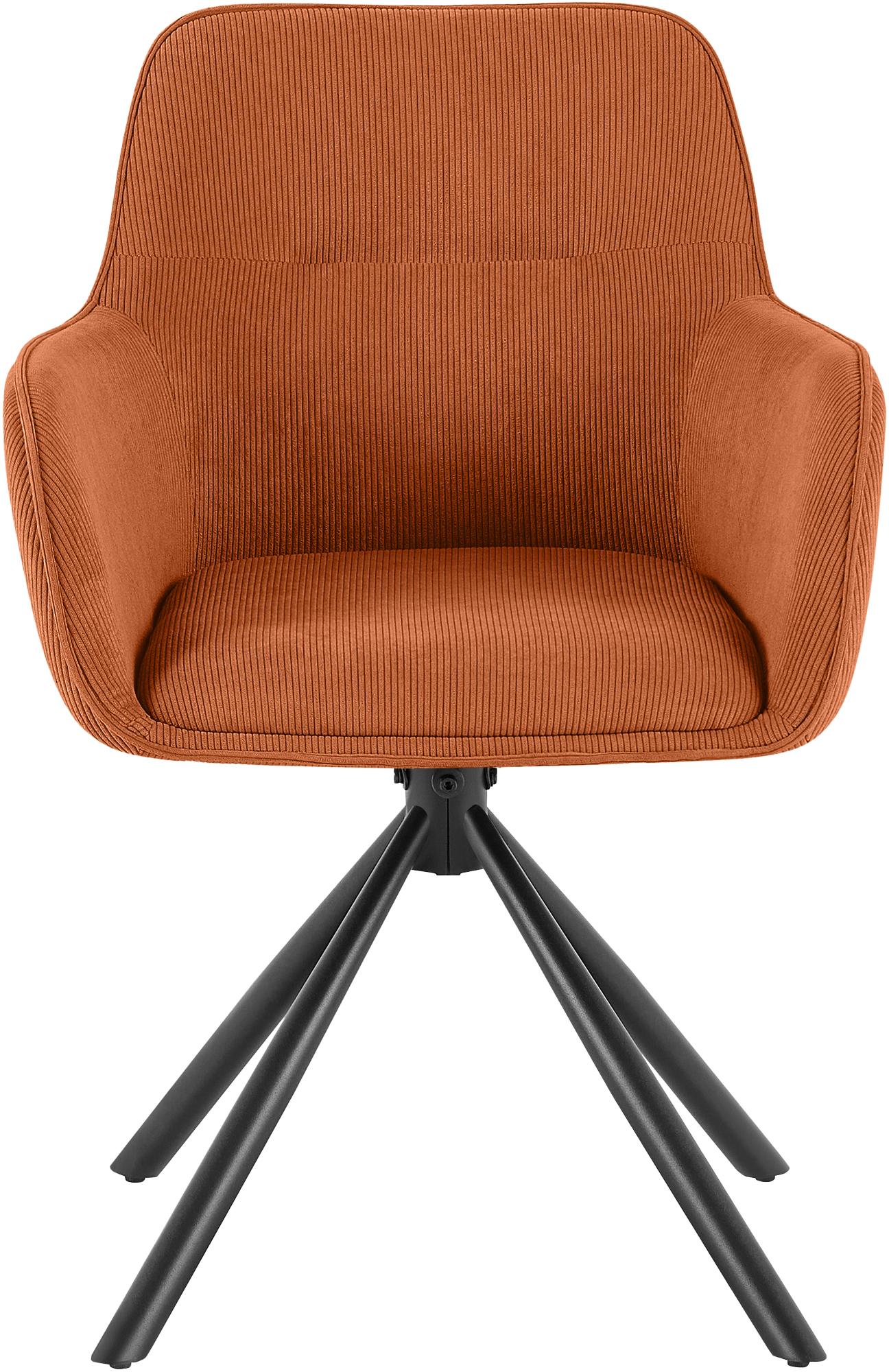 Silla de comedor Tipton de pana