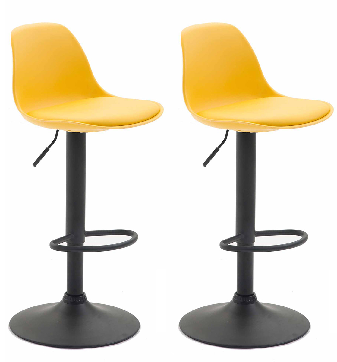Set De 2 Taburetes Kiel En Polipropileno