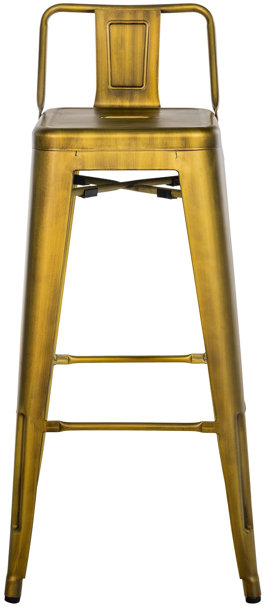 Taburete de bar de metal Mason