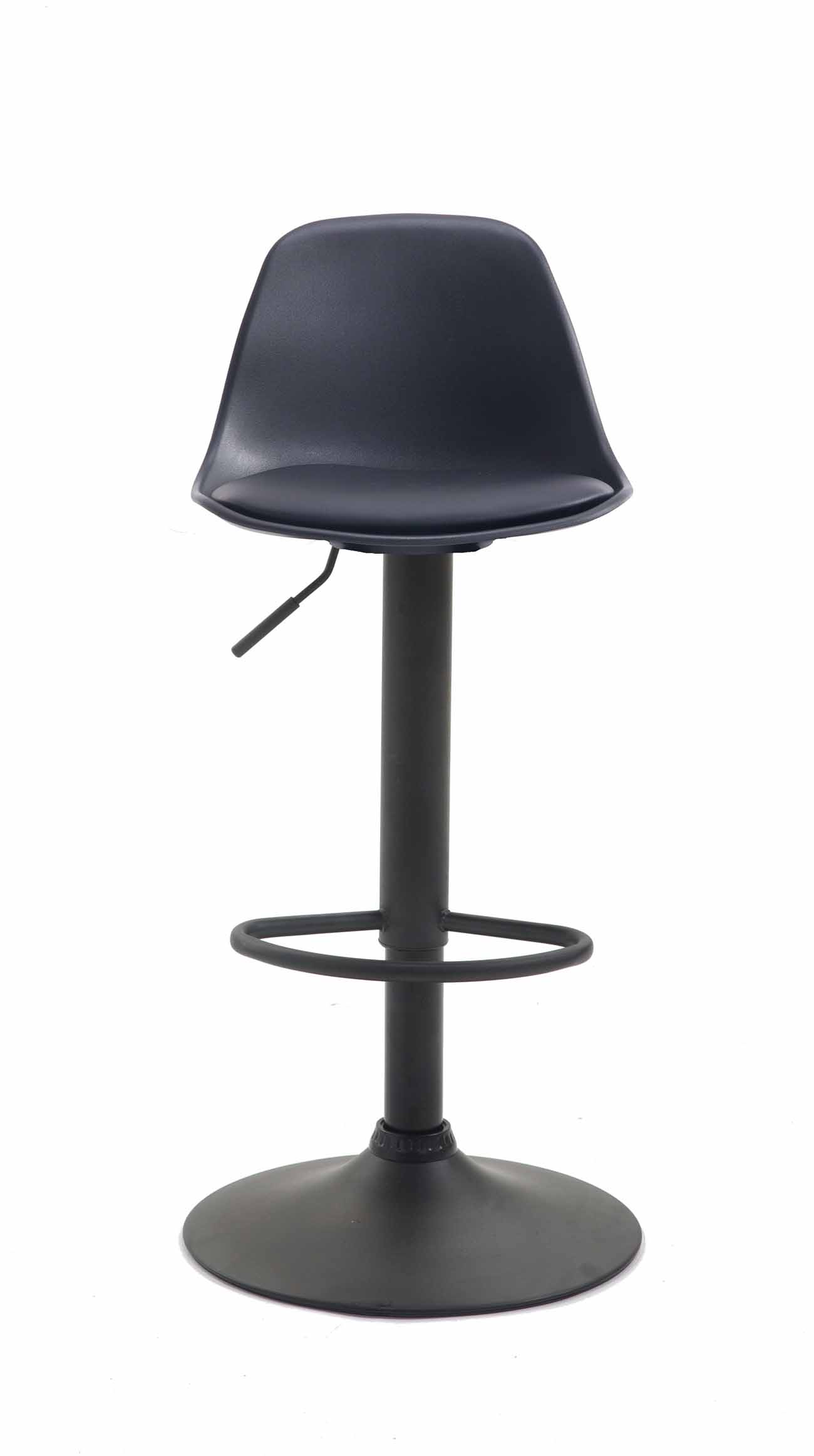 Taburete Kiel Estructura de Plástico & Asiento de Polipiel